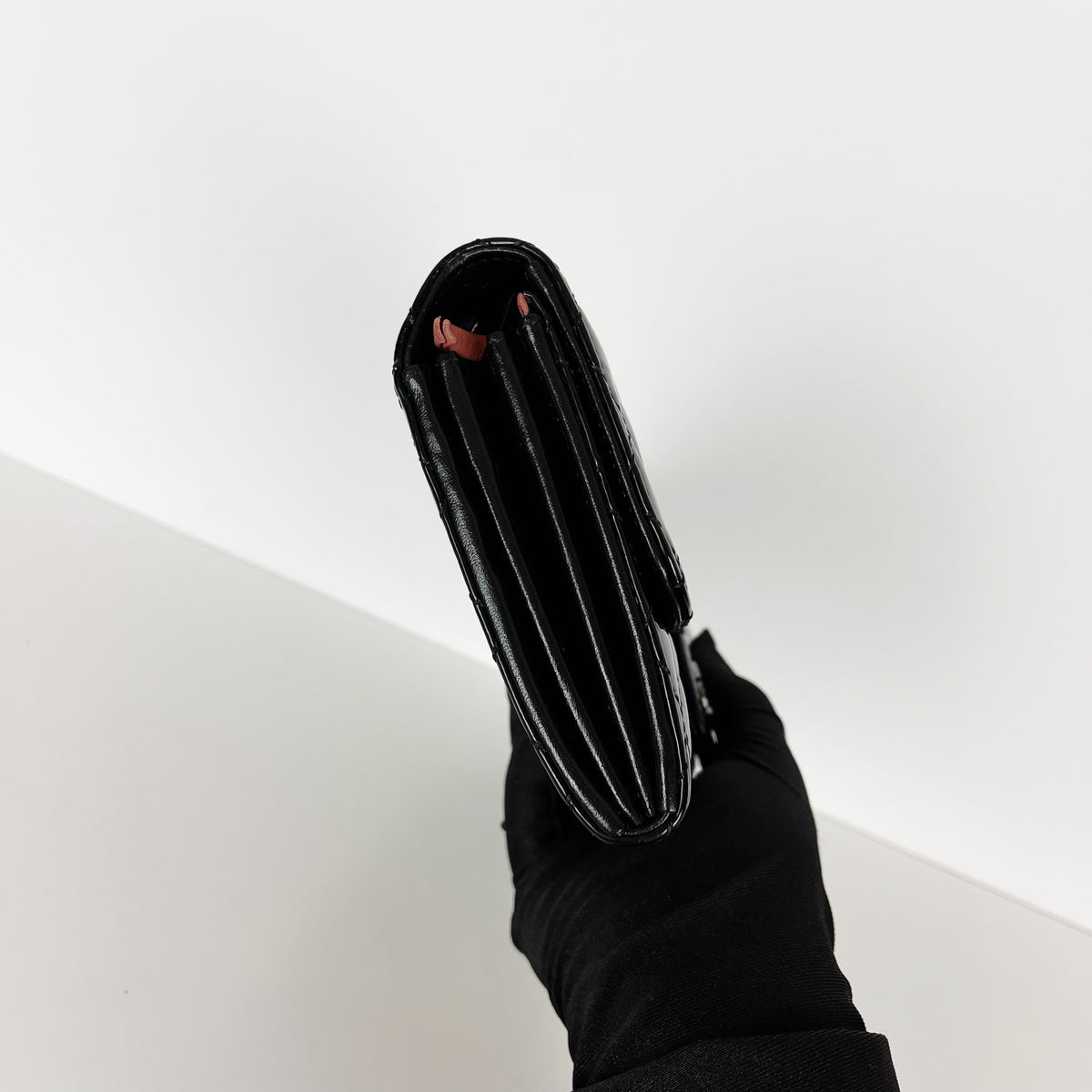 East/West WOC Patent Leather Black SHW
