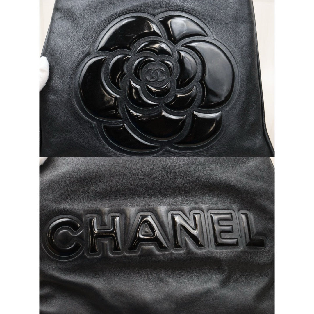 Good ( Rank AB) ｜ CHANEL Camellia Lamb Skin ToteBag  Made In 2003～2004 Year ｜24121921