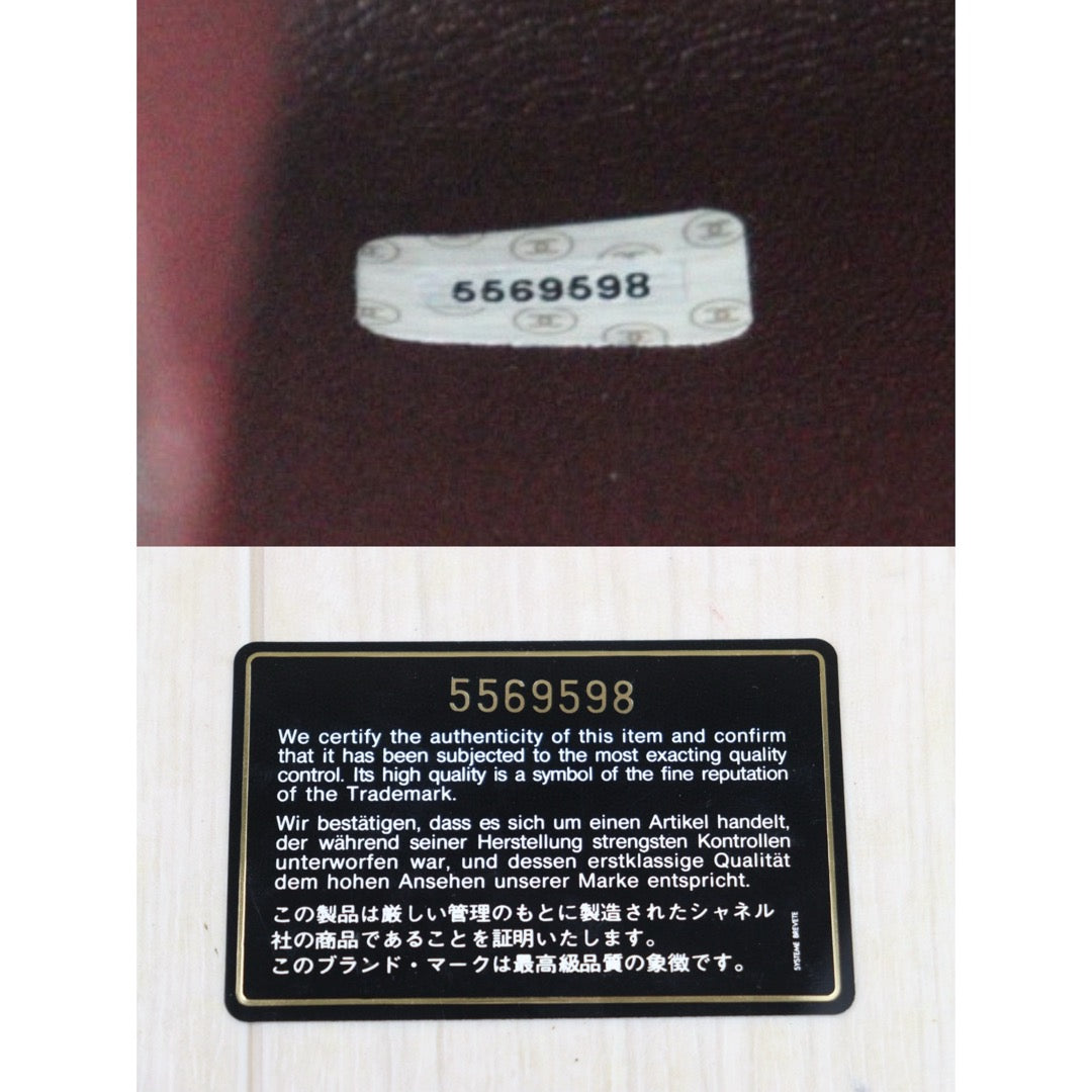 Very Good ( Rank A)｜CHANEL Lamb Skin COCO Hand bag Small Black  Made In 1997-1999 Year｜S25033006