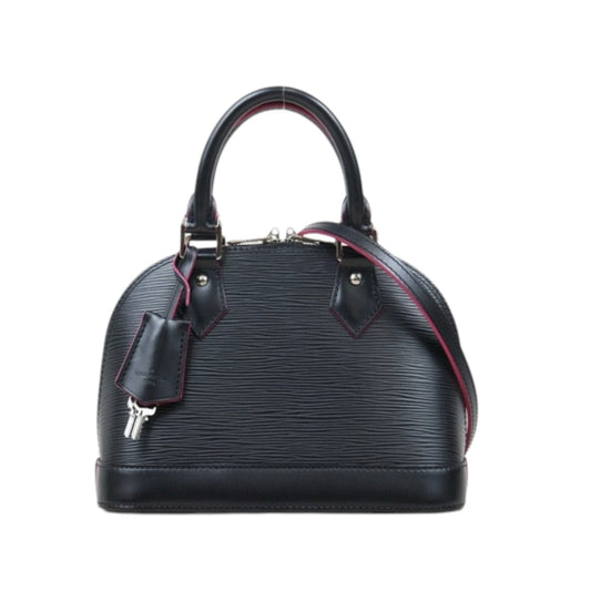 Very Good ( Rank A)｜LV Epi Alma BB HandBag Shoulder Bag Black｜25031807