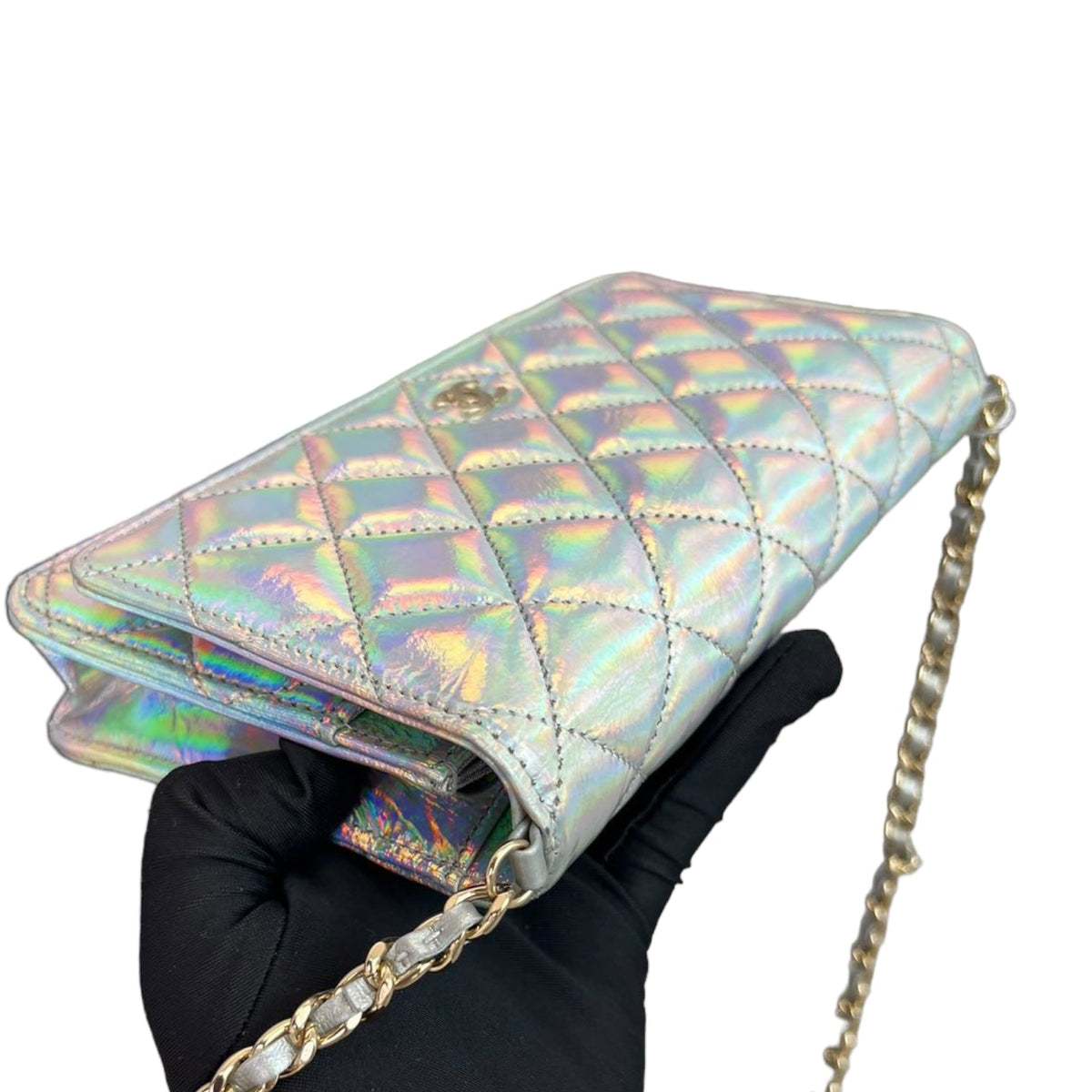 WOC Iridescent Holographic Silver SHW