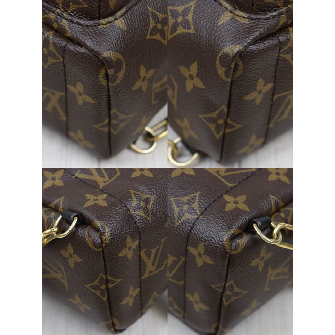 Very Good ( Rank A) ｜  LV Monogram Coated Canvas Mini Palm Springs Backpack｜S25033010