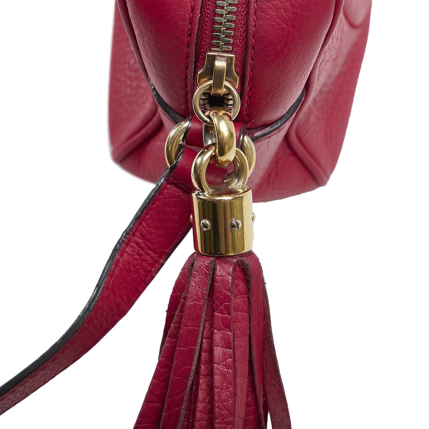 Gucci Soho Disco Crossbody Bag Red