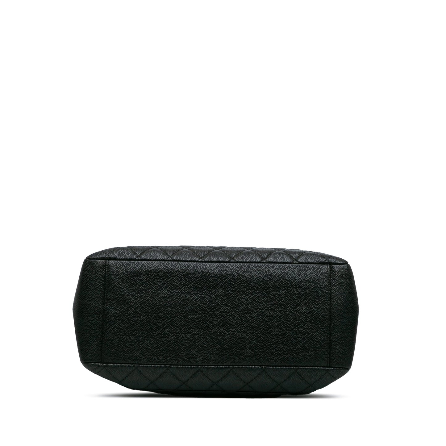 Black Chanel Caviar Grand Shopping Tote