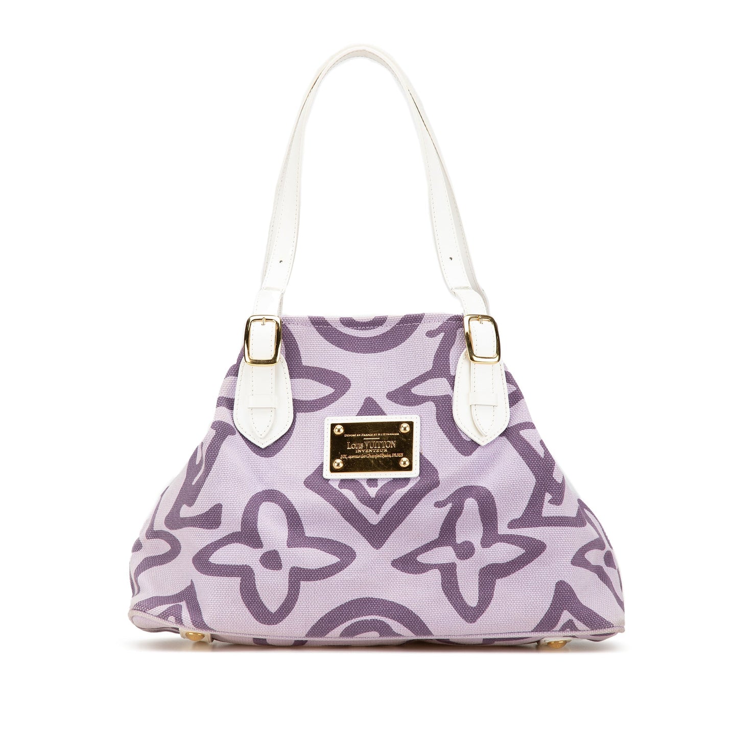 Purple Louis Vuitton Monogram Tahitienne Cabas PM Tote Bag