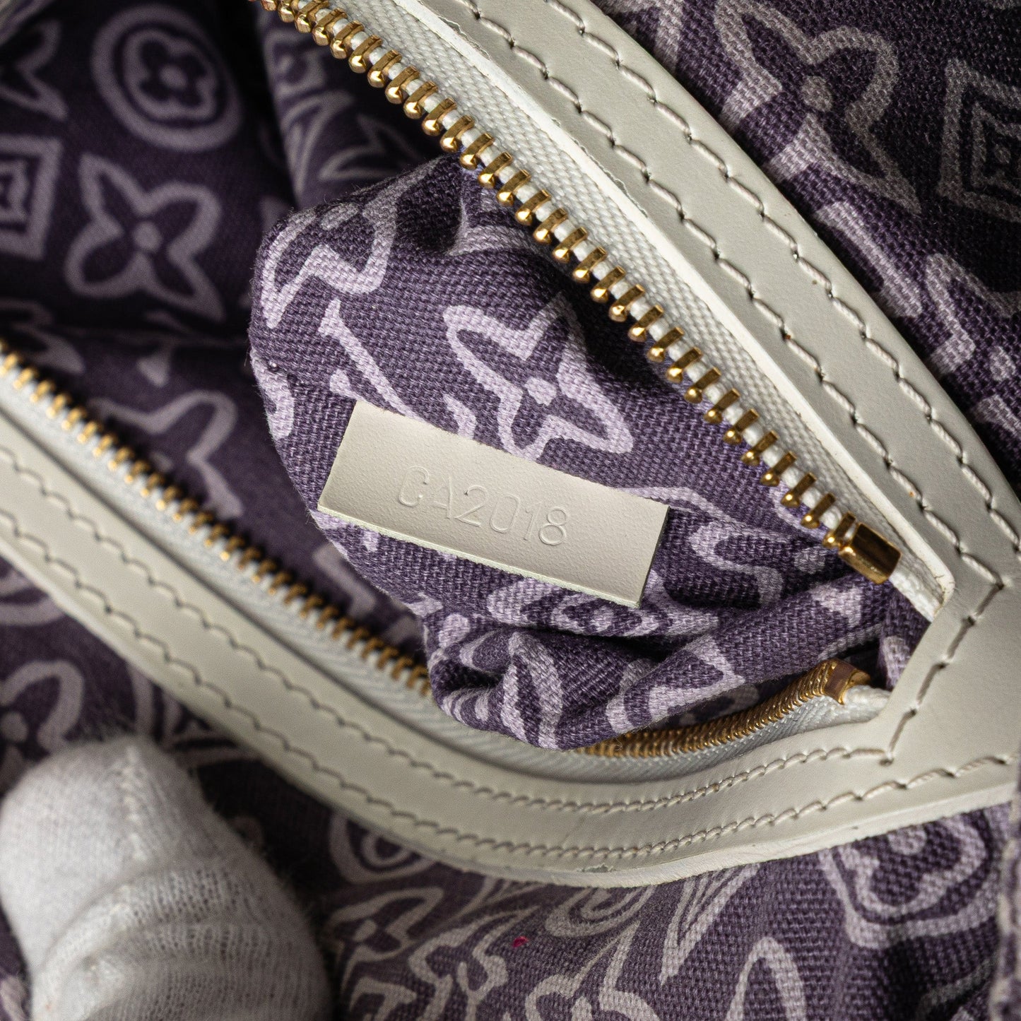 Purple Louis Vuitton Monogram Tahitienne Cabas PM Tote Bag