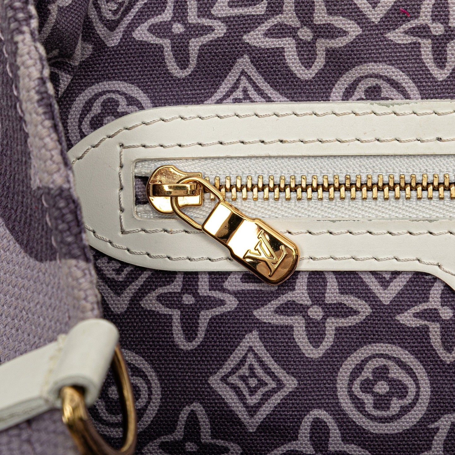 Purple Louis Vuitton Monogram Tahitienne Cabas PM Tote Bag