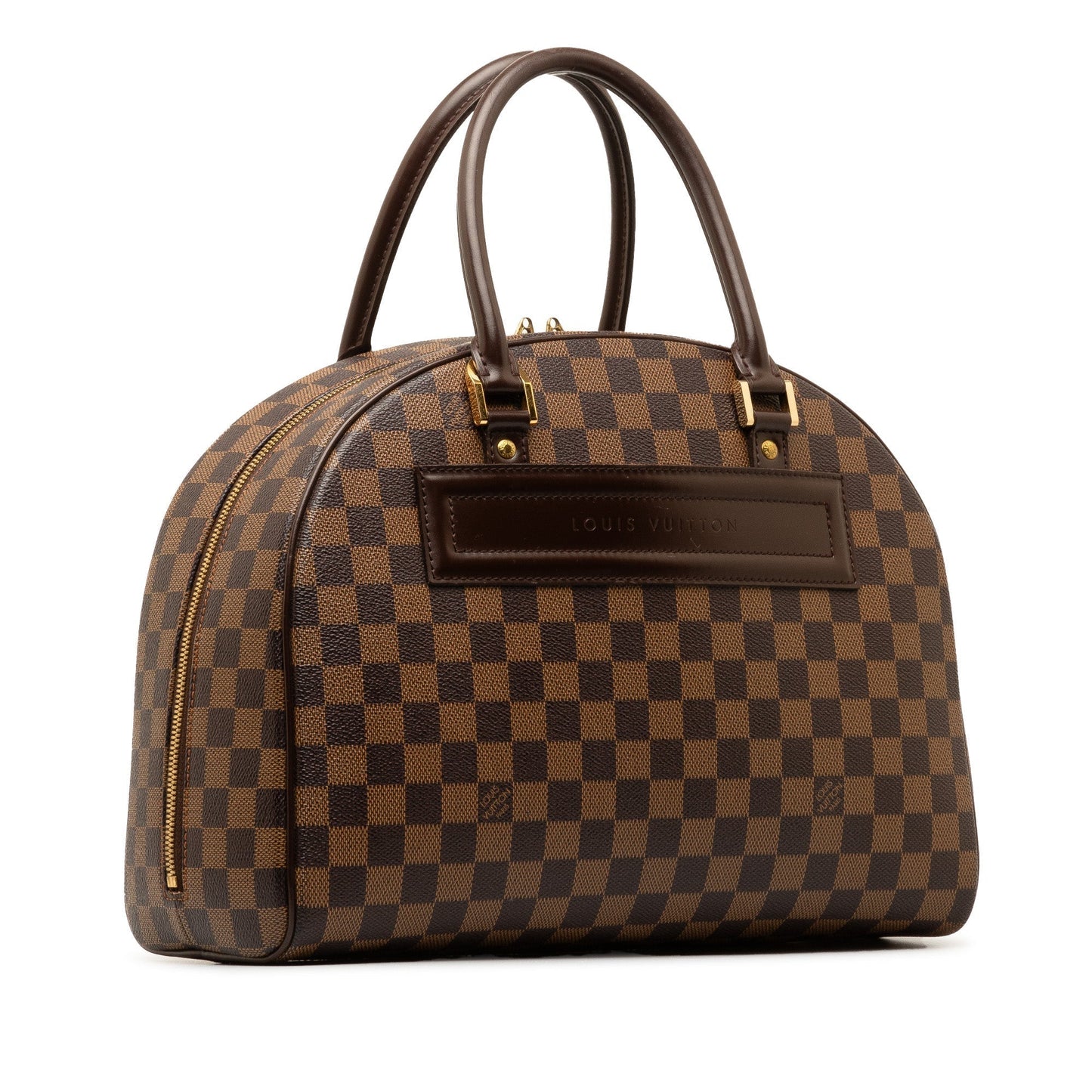 Brown Louis Vuitton Damier Ebene Nolita Travel Bag