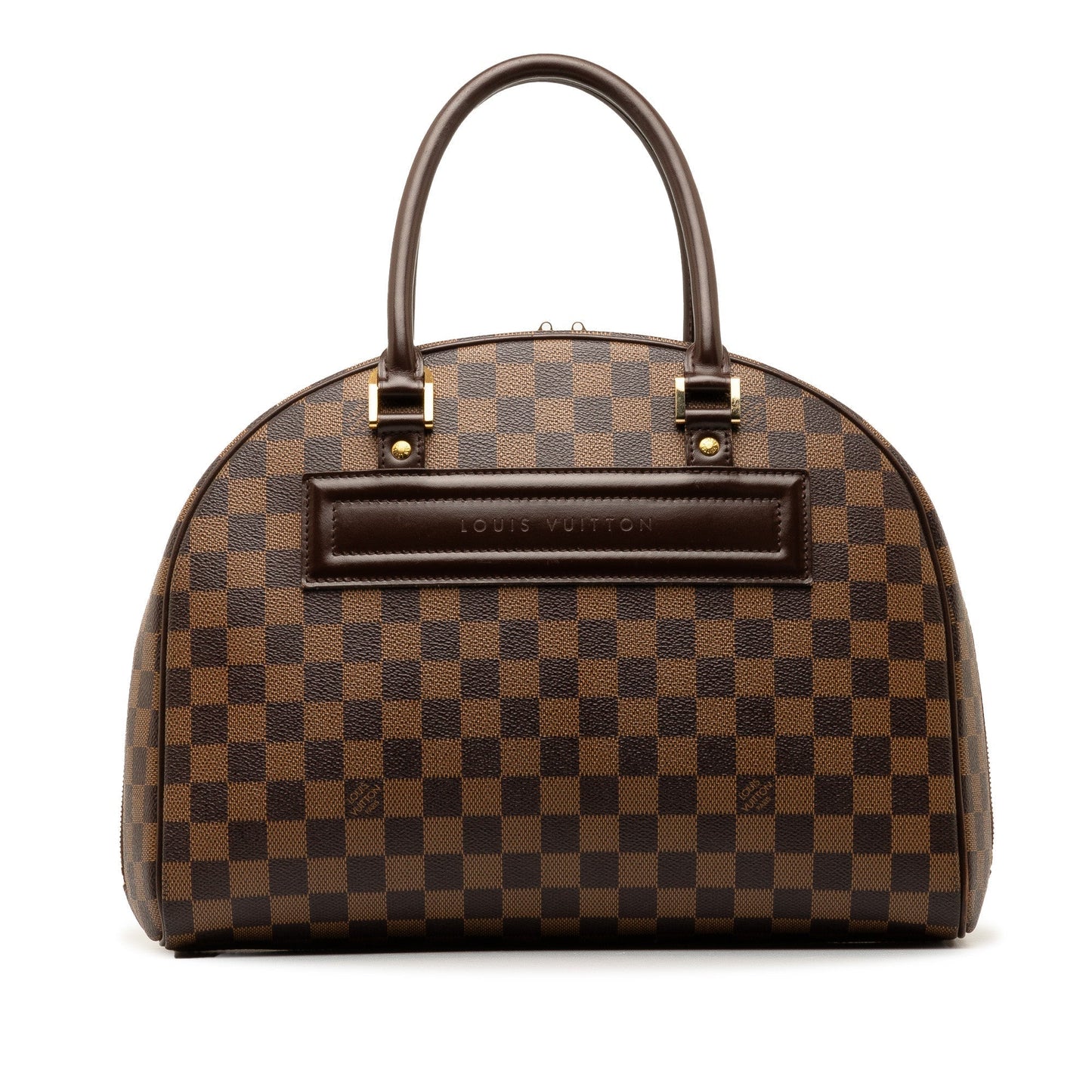 Brown Louis Vuitton Damier Ebene Nolita Travel Bag