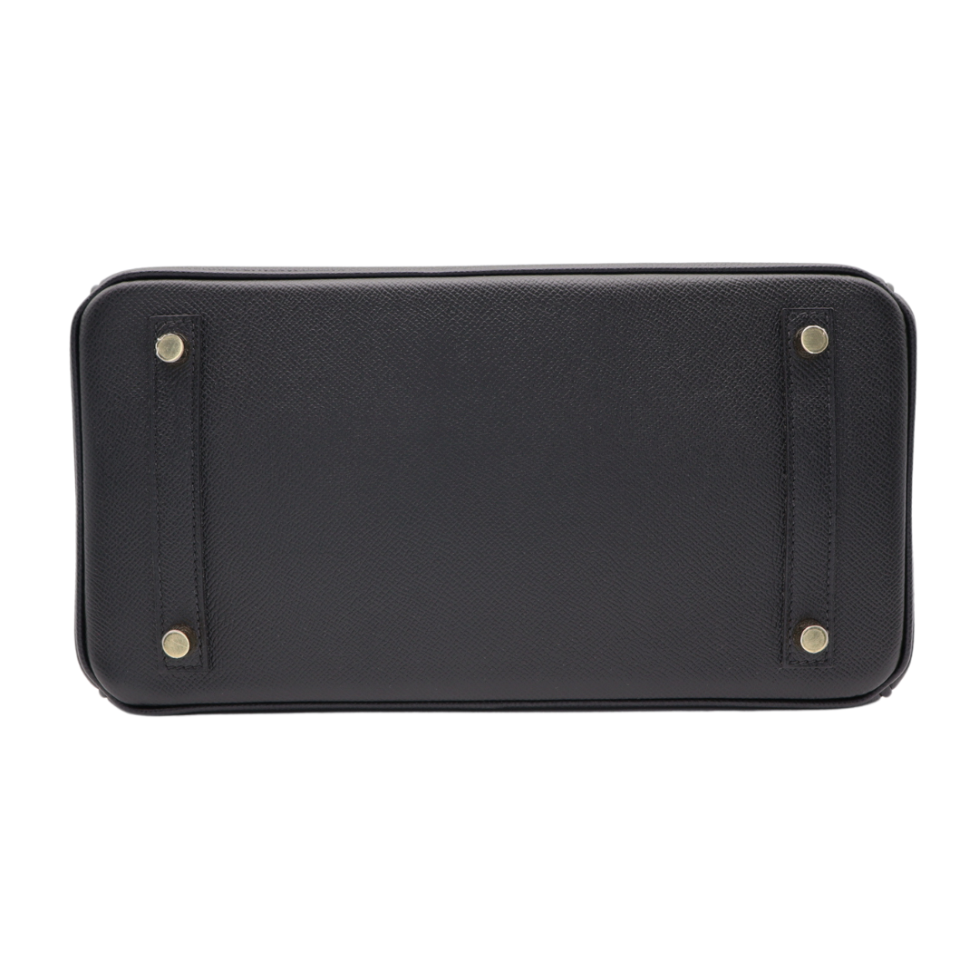 Hermès 30cm Birkin Black Epsom Leather Gold Hardware