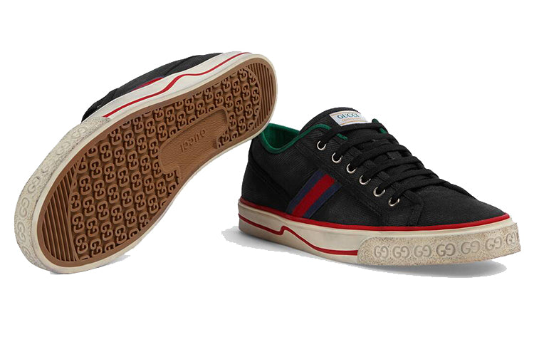 Gucci Tennis 1977 'Black Cotton' 606111-GZO30-1094