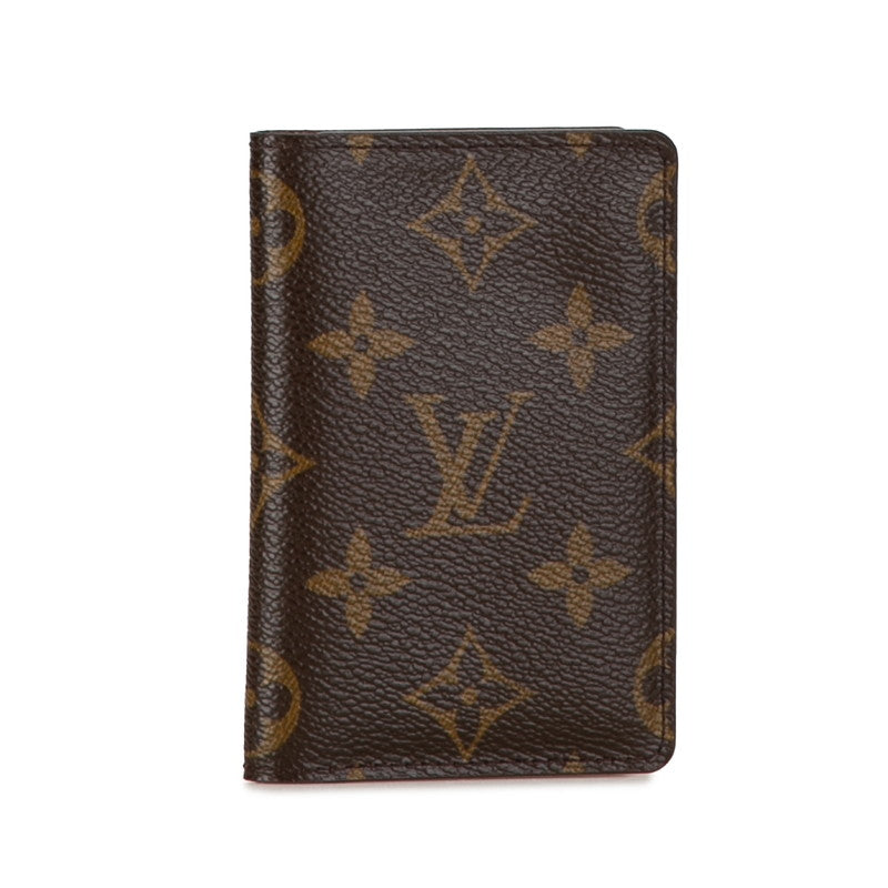 Louis Vuitton Monogram Organizer Du Posch M60502 Brown PVC Leather  Louis Vuitton