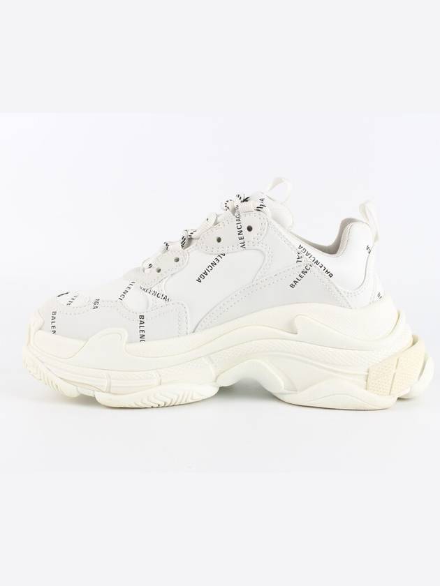 Luxury Balenciaga  Triple S Multi Logo White 36 230