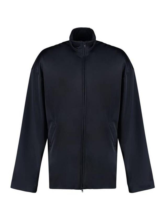 Luxury Balenciaga  Side Zip Pockets Track Jacket Blue