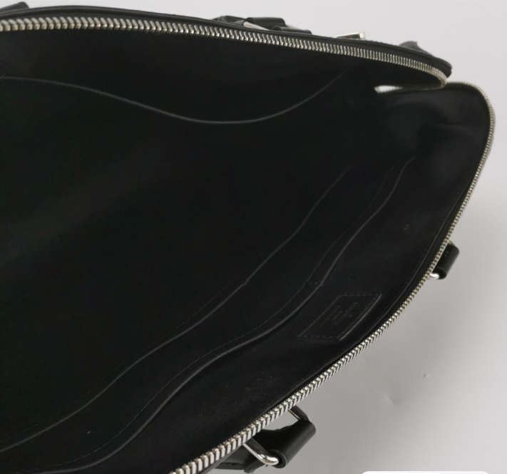 Preloved Louis Vuitton (LV)Porte-Documents Jour bag Black 36cm 250327781122850