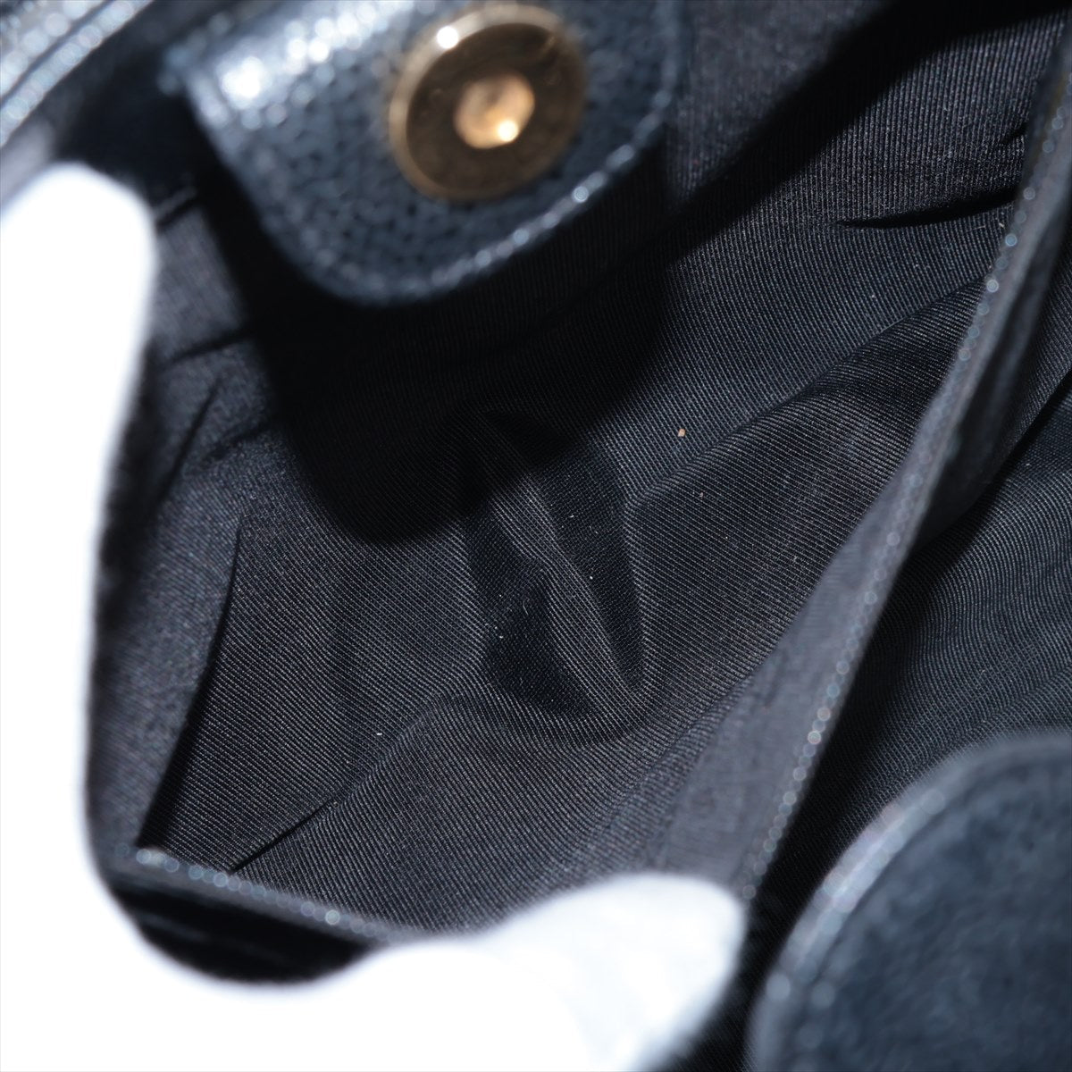 Chanel PST Caviar S Tote Top Bag Black Gold  8th