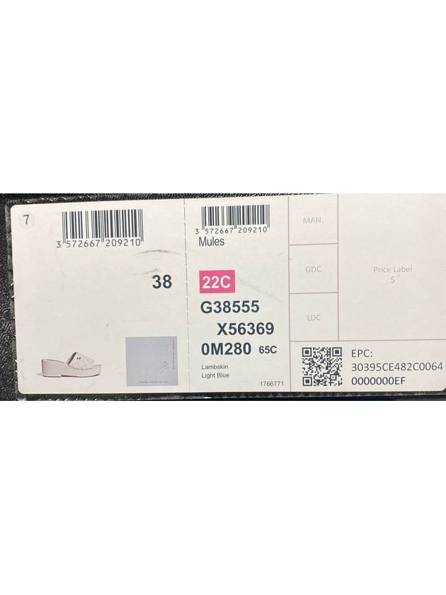 slippers 250 Chanel