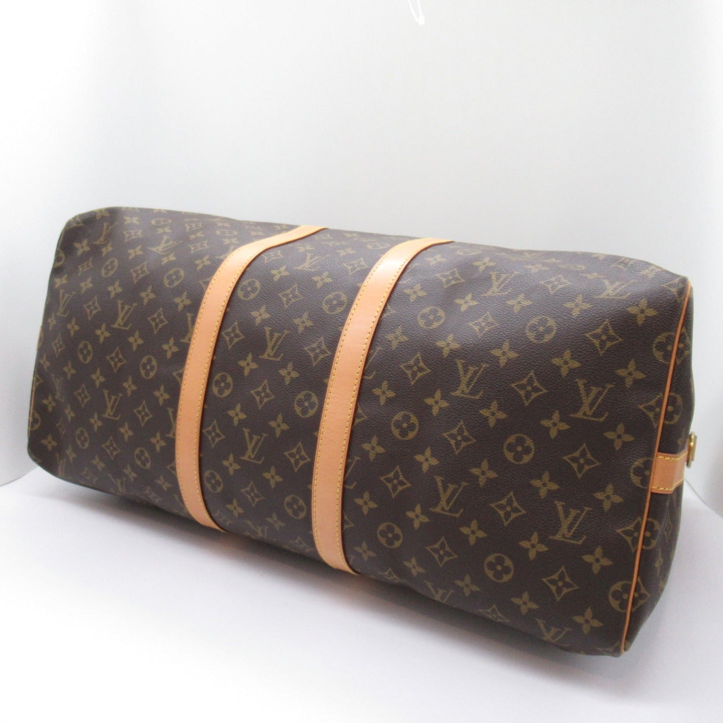 Louis Vuitton Keepall Bandouliere 55 Boston Bag Boston Bag PVC Coated Canvas Monogram   Brown M41414