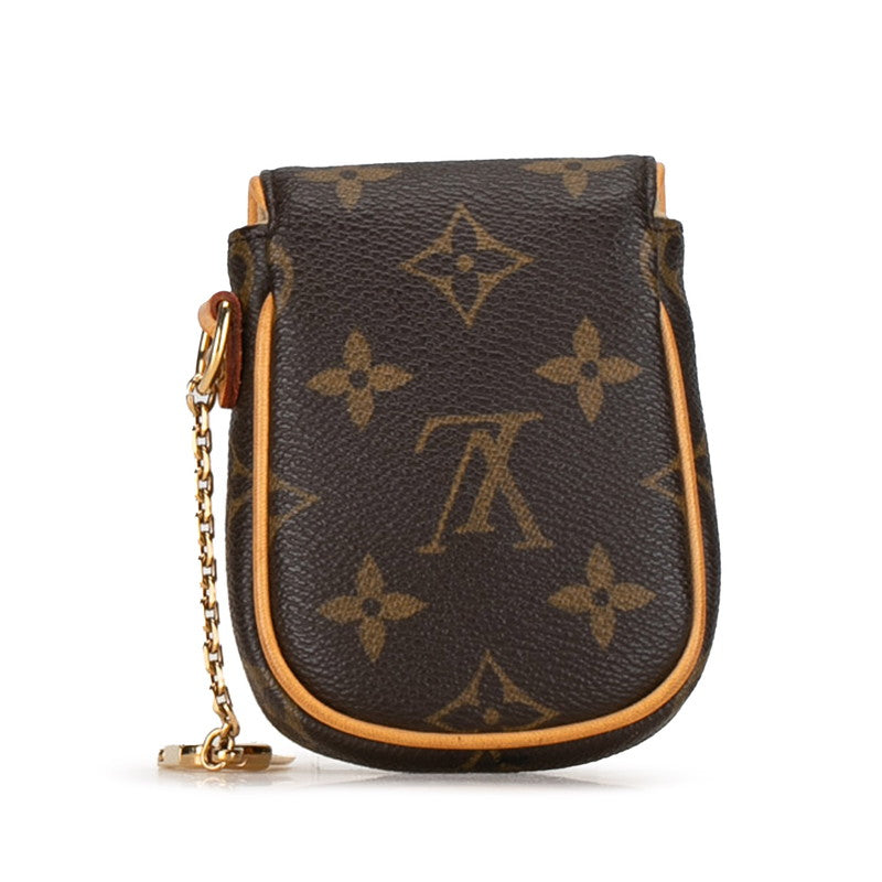Louis Vuitton Monogram Poschet M60020 Brown PVC Leather  Louis Vuitton