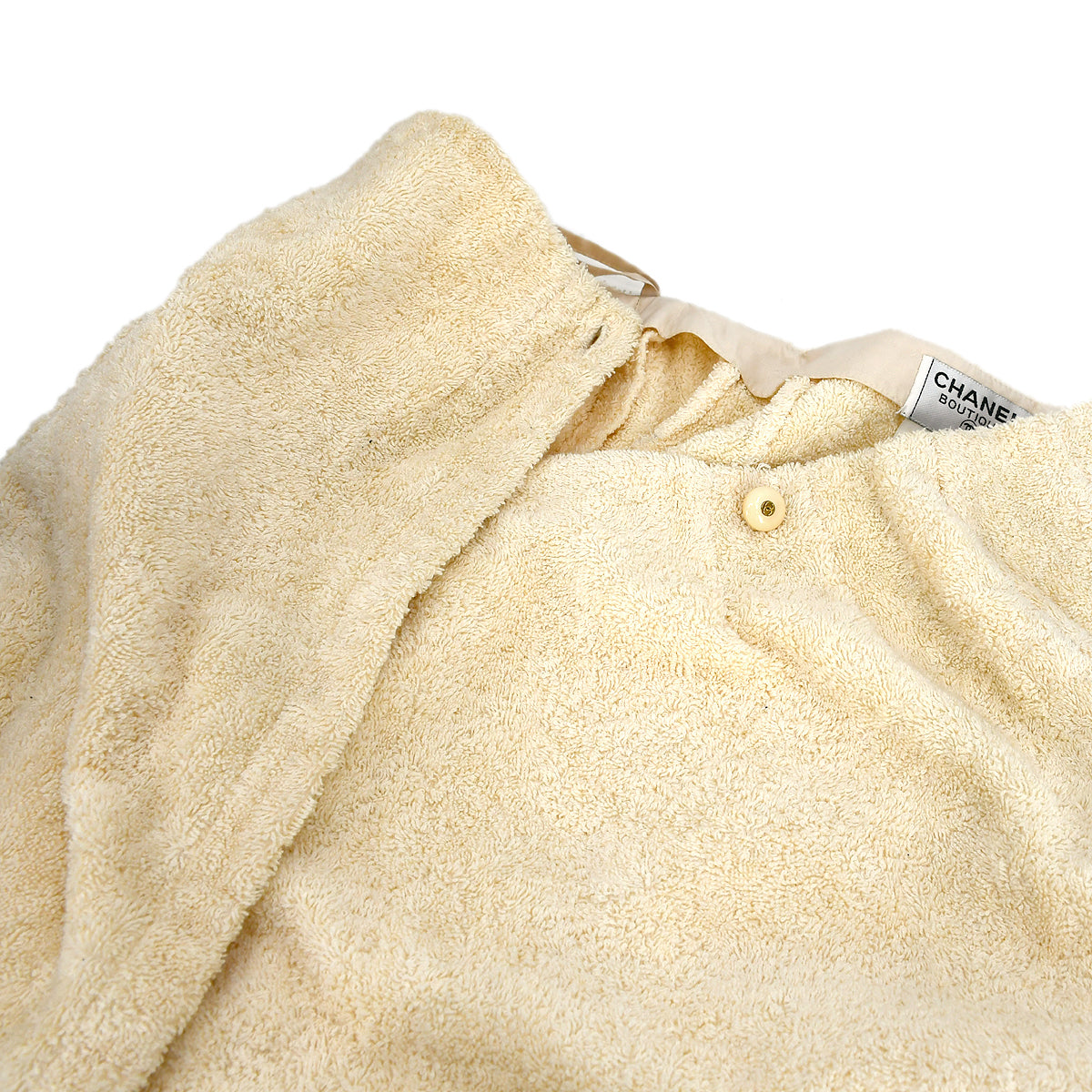 Chanel Setup Jacket Skirt Ivory 28 #40