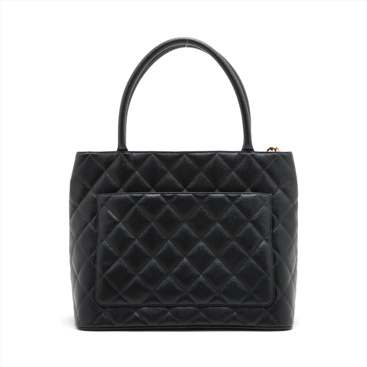 Chanel  Caviar S Tote Bag Black G  8th