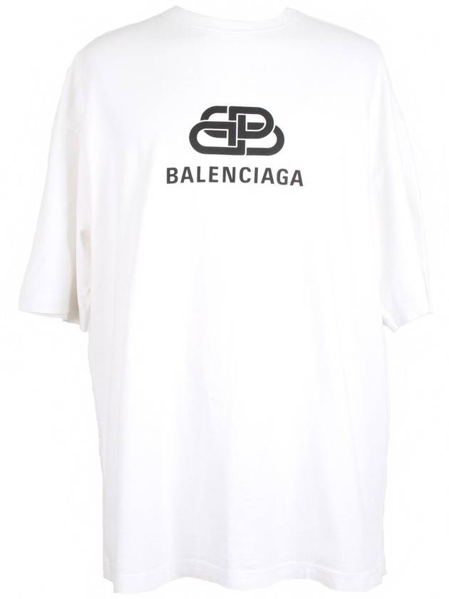 Luxury Balenciaga  BB logo short sleeve M