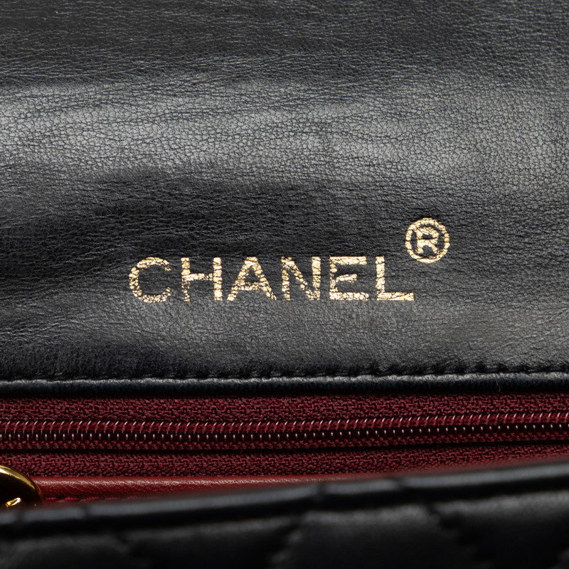 Chanel Mini Mattress Chain houlder Bag Black   Chanel