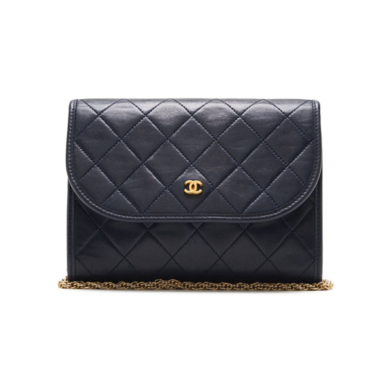 CHANEL 【CHANEL】MINI TRASSE PUSH LOCK GREEN CHAIN SHOULDER Lambskinkin NAIBI (GOLD GOLD) SHOULDER BAG MINISHOLDERBAG LADY BAG LADY BAG HYBRAND 【 PING】