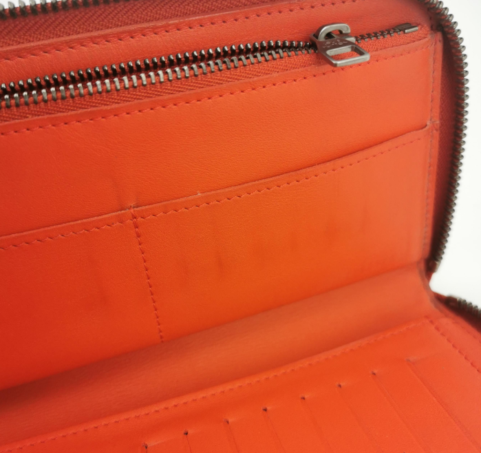 Preloved Louis Vuitton (LV)  Wallet 2014year orange 23052078306322