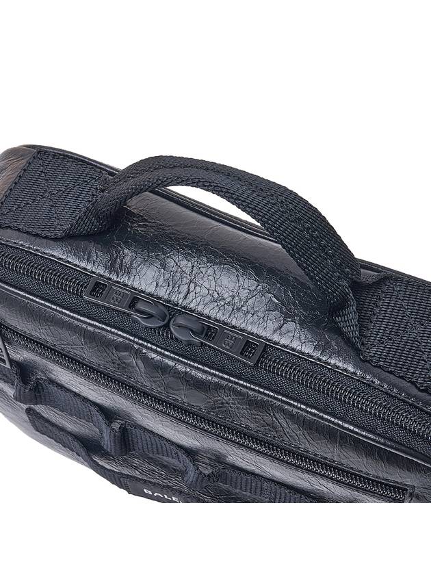 Luxury Balenciaga  Army Pouch Cross Bag Black