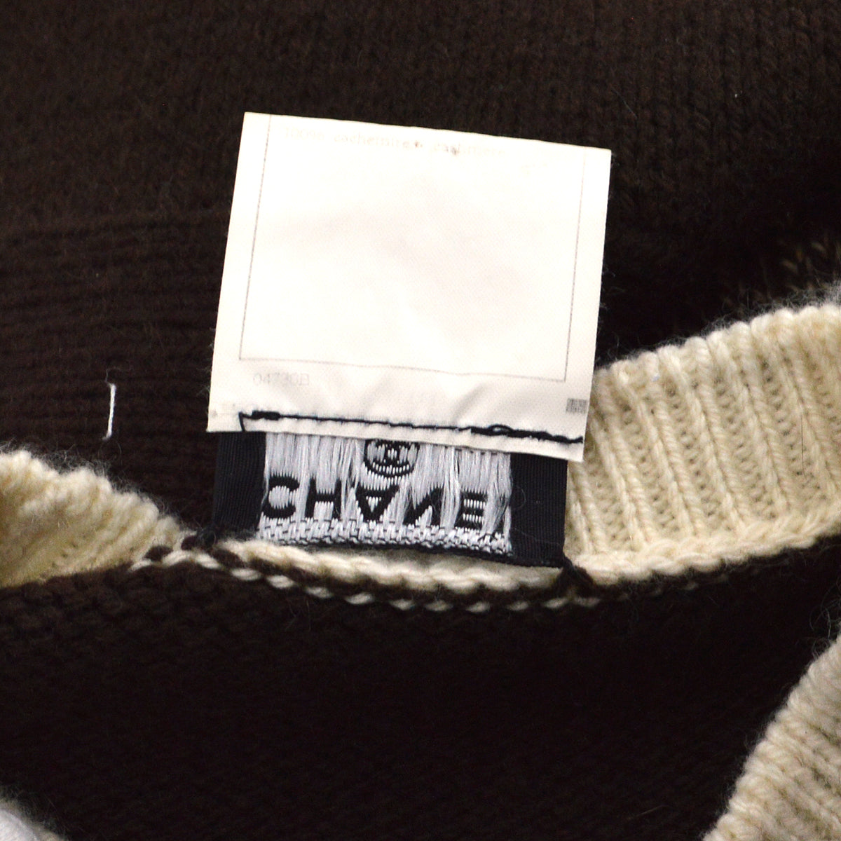 Chanel Sweater Brown 96A #42