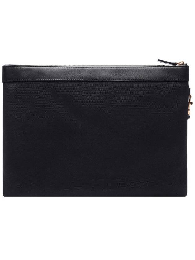 Luxury Balenciaga  Flat Jumbo Clutch Bag Black