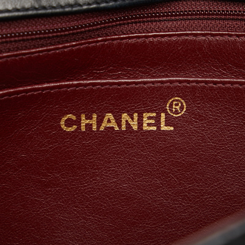 Chanel Matrases Cocomark Diana 25 Chain houlder Bag Black Leather  Chanel