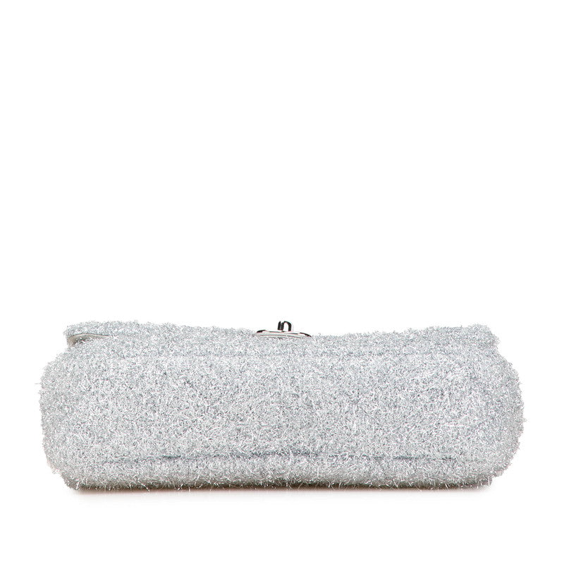 Chanel Poolto Glitter Microfiber Lambskin Shoulder Bag