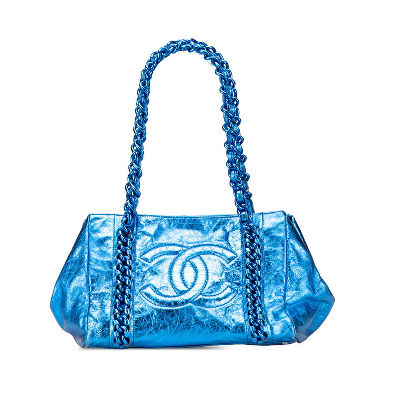 Chanel Coco Mark Luxury Line Leather Tote Bag