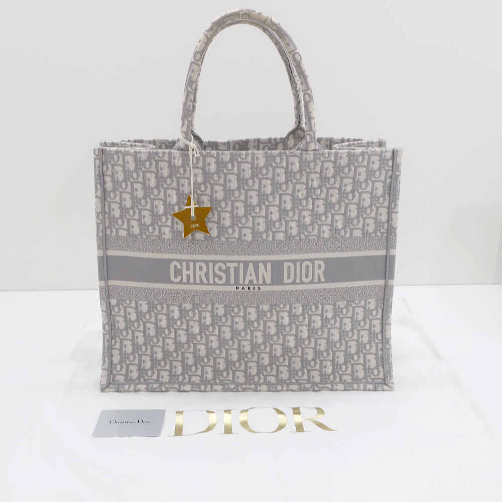 Oblique Canvas Large Book Tote