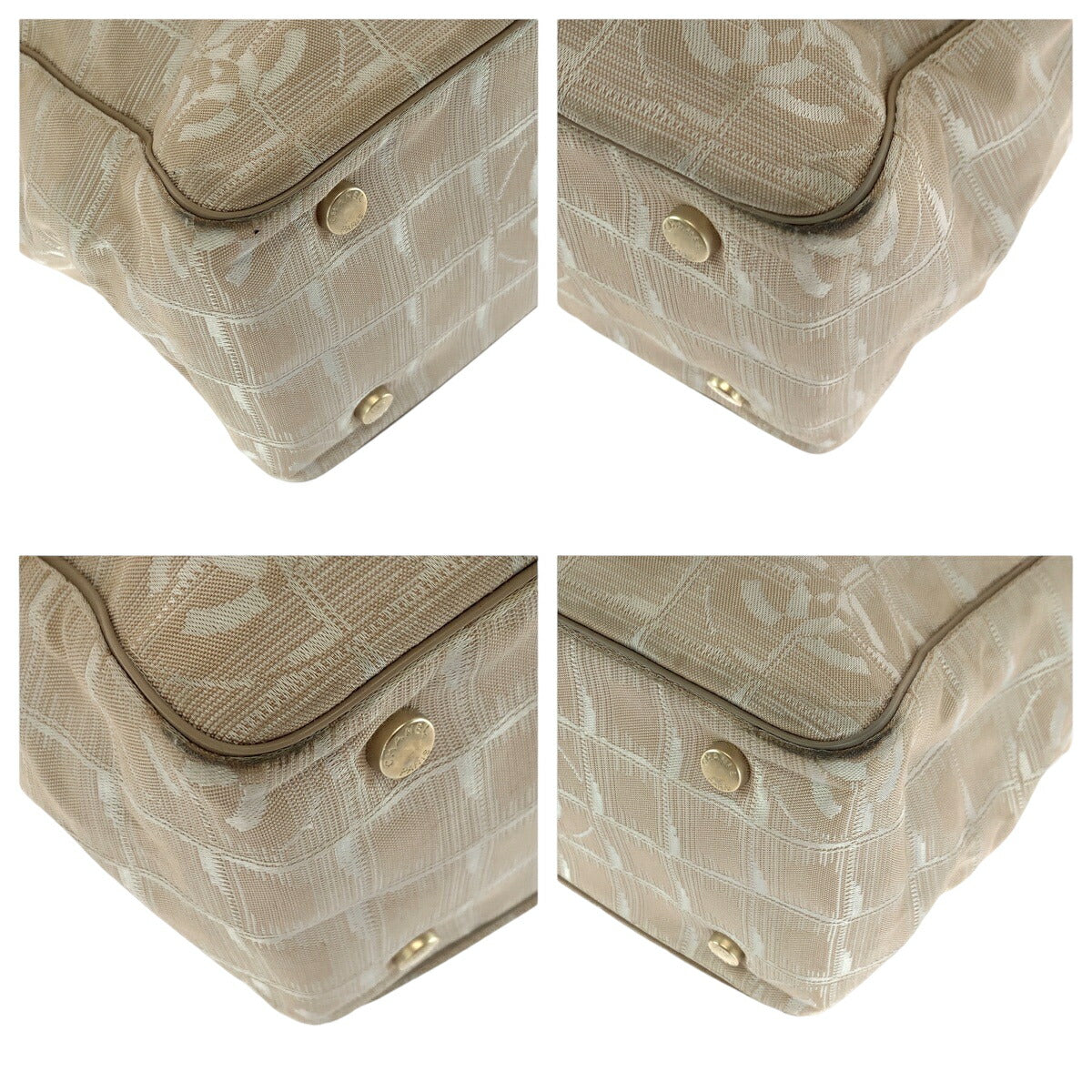 Chanel Canvas/Leather New Travel Line 2way bag