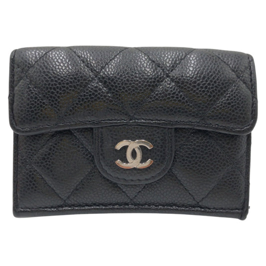 Chanel Matelasse Leather Trifold Wallet