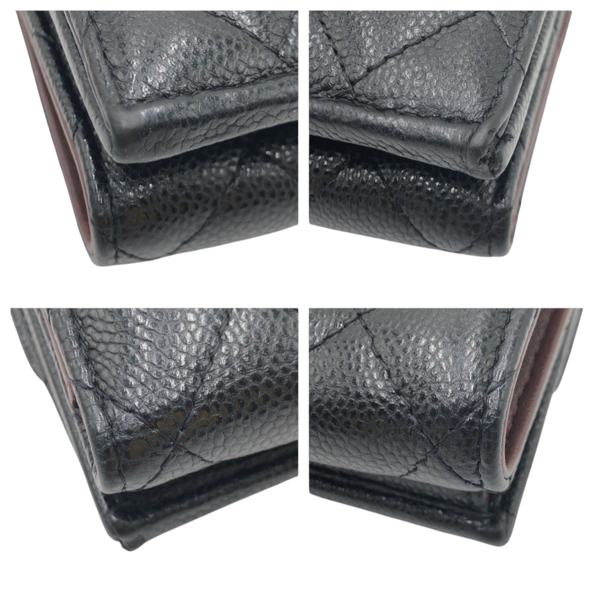 Chanel Matelasse Leather Trifold Wallet