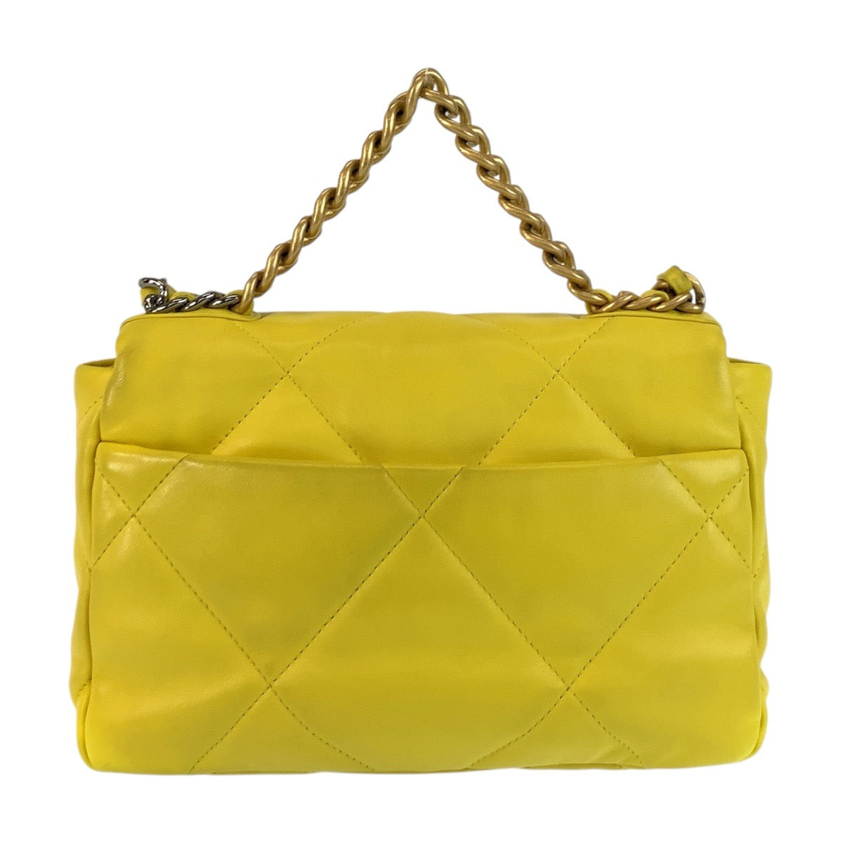 Chanel Lambskin Matelassé 19 Coco Mark Shoulder Bag U8HNA6H8