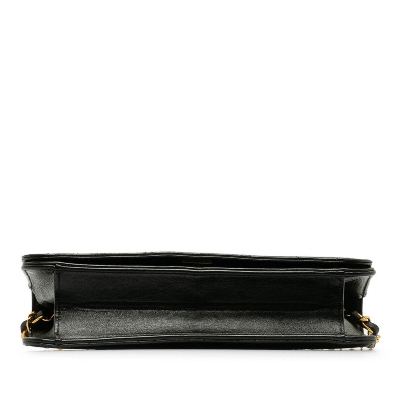 Chanel Matrace 23 Coco Pushlock Single Flap Chain Shoulder Bag in Lambskin
