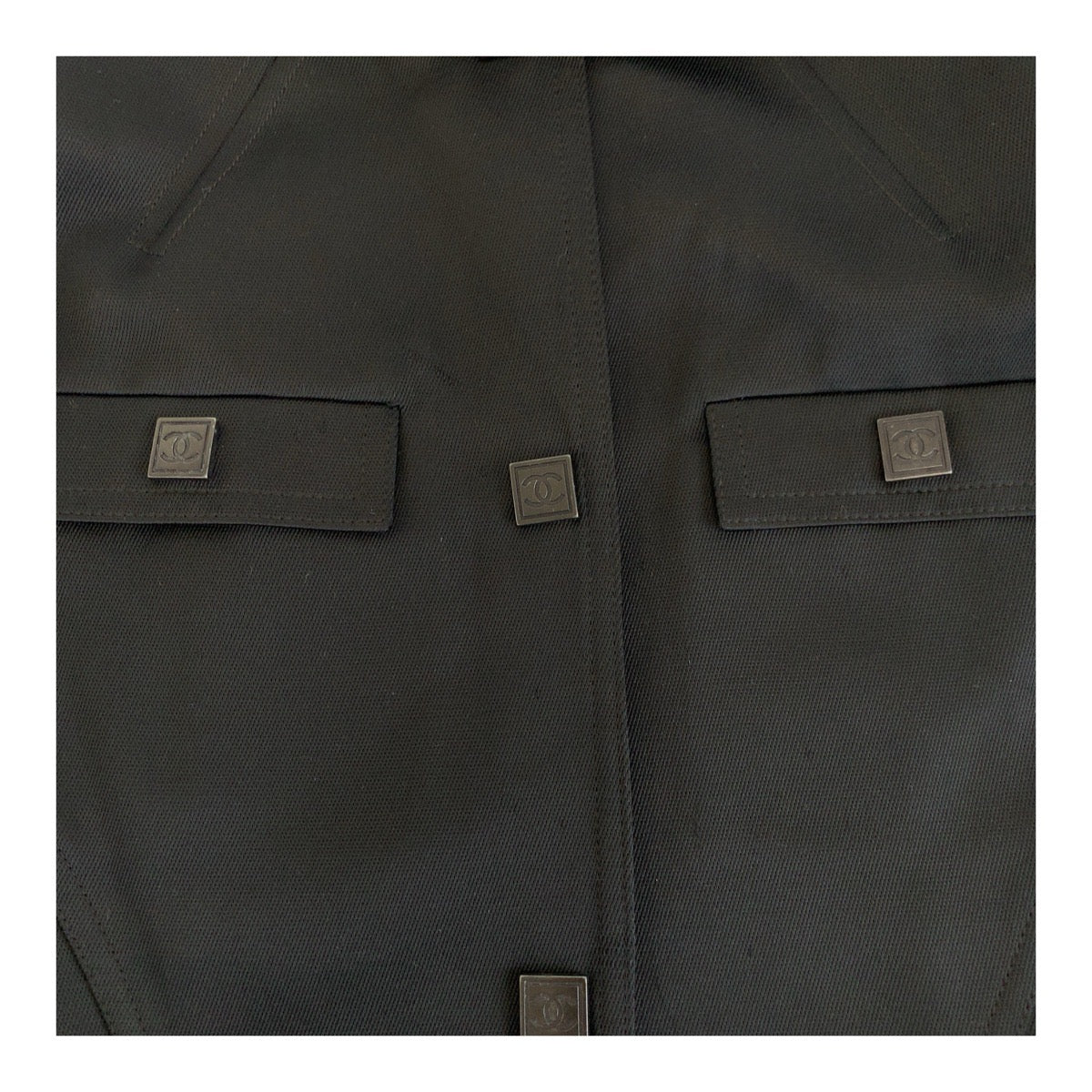 Chanel Coco Mark Sports Line Cotton/Silk Jacket