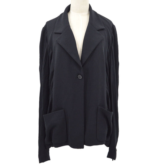 CHANEL 1998 Cruise #44 Single Breasted Jacket Black