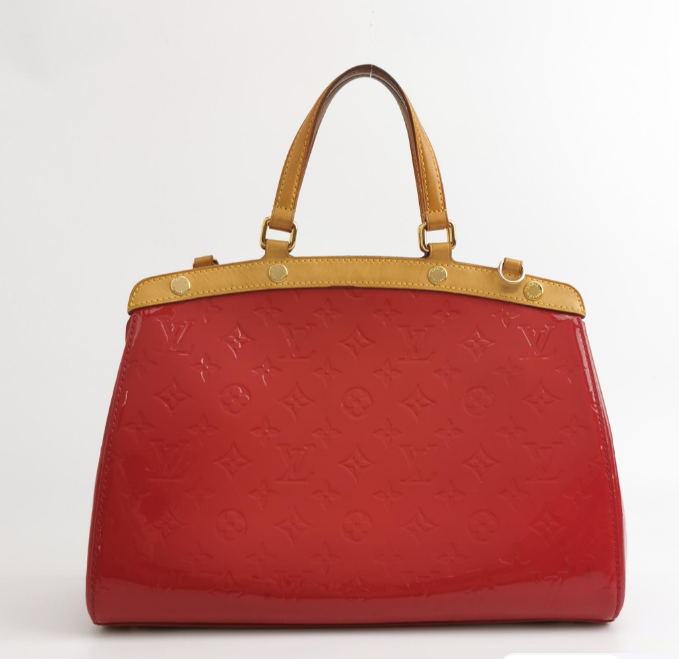 Preloved Louis Vuitton (LV) Brea bag Red 33.5cm 087841600144