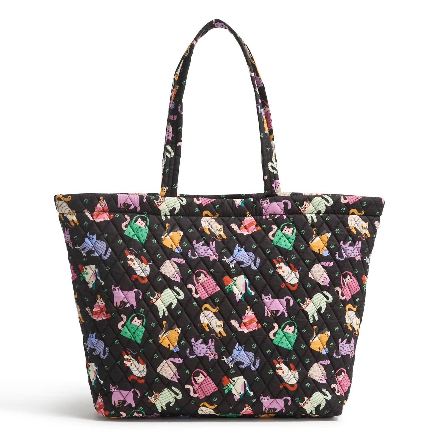 Outlet East West Tote-Herding Cats-Image 1-Vera Bradley