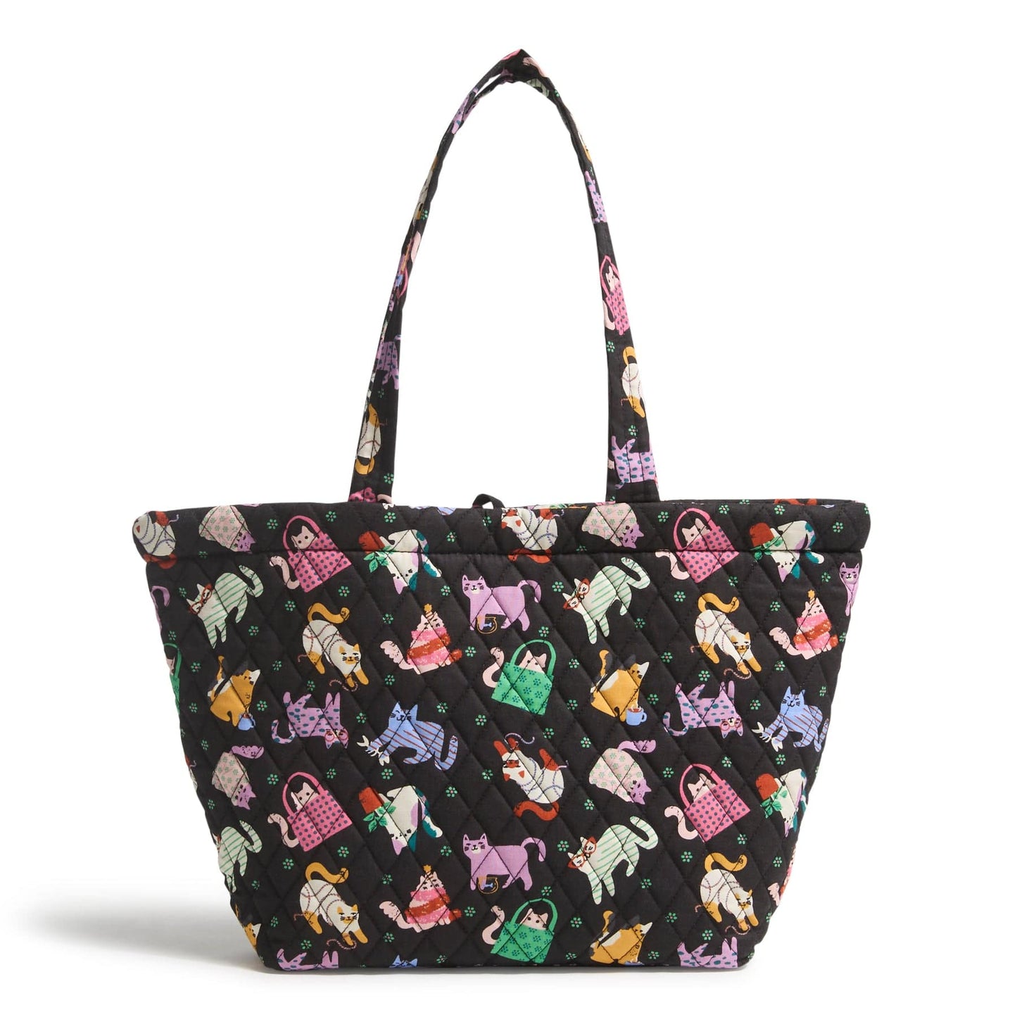 Outlet Small East West Tote-Herding Cats-Image 1-Vera Bradley
