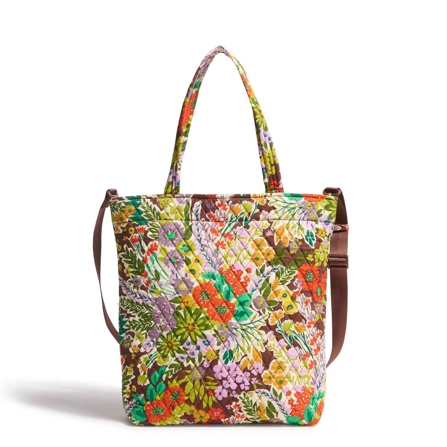 Outlet Large North South Tote-Evening Garden-Image 1-Vera Bradley