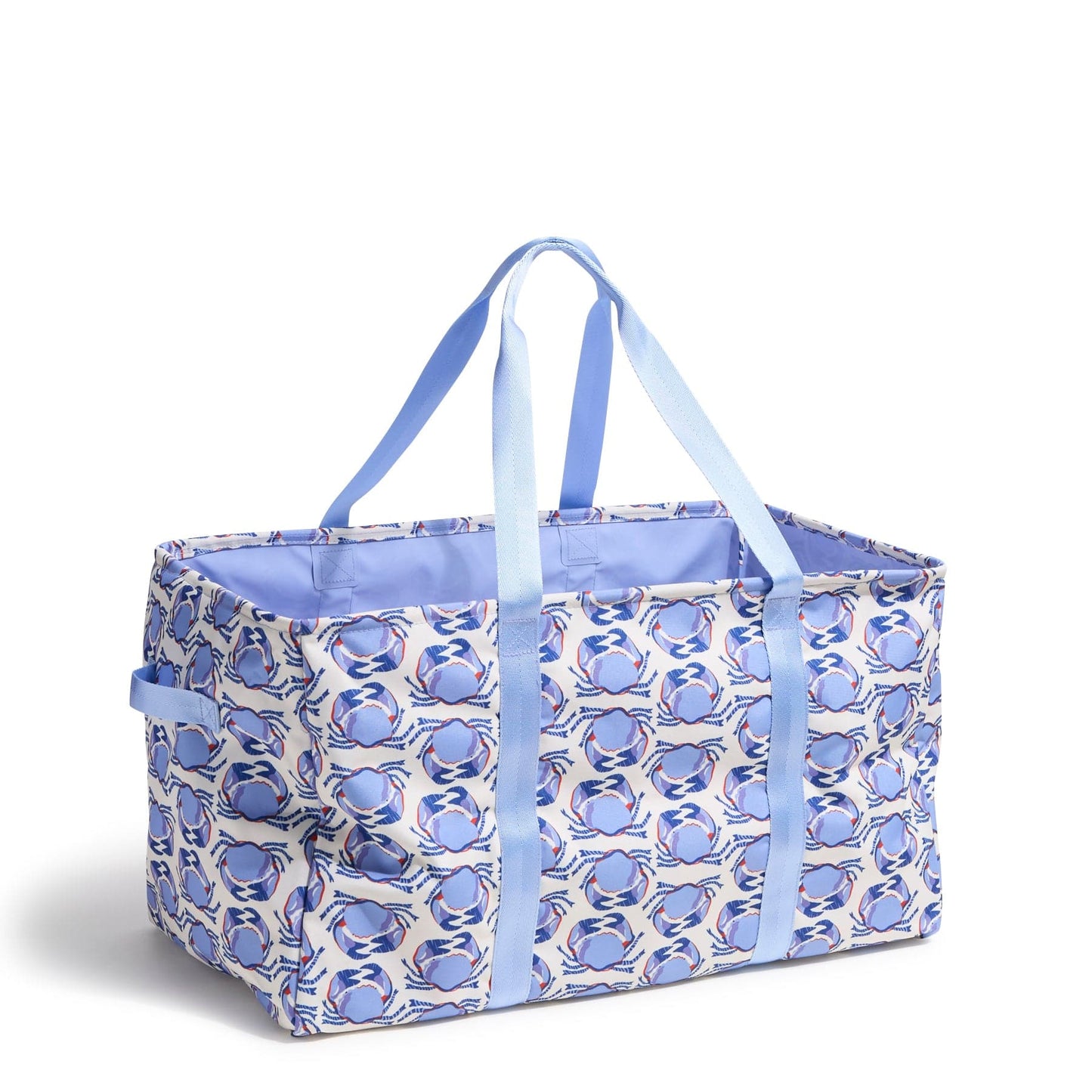 Outlet Large Car Tote-Feelin' Crabby-Image 1-Vera Bradley