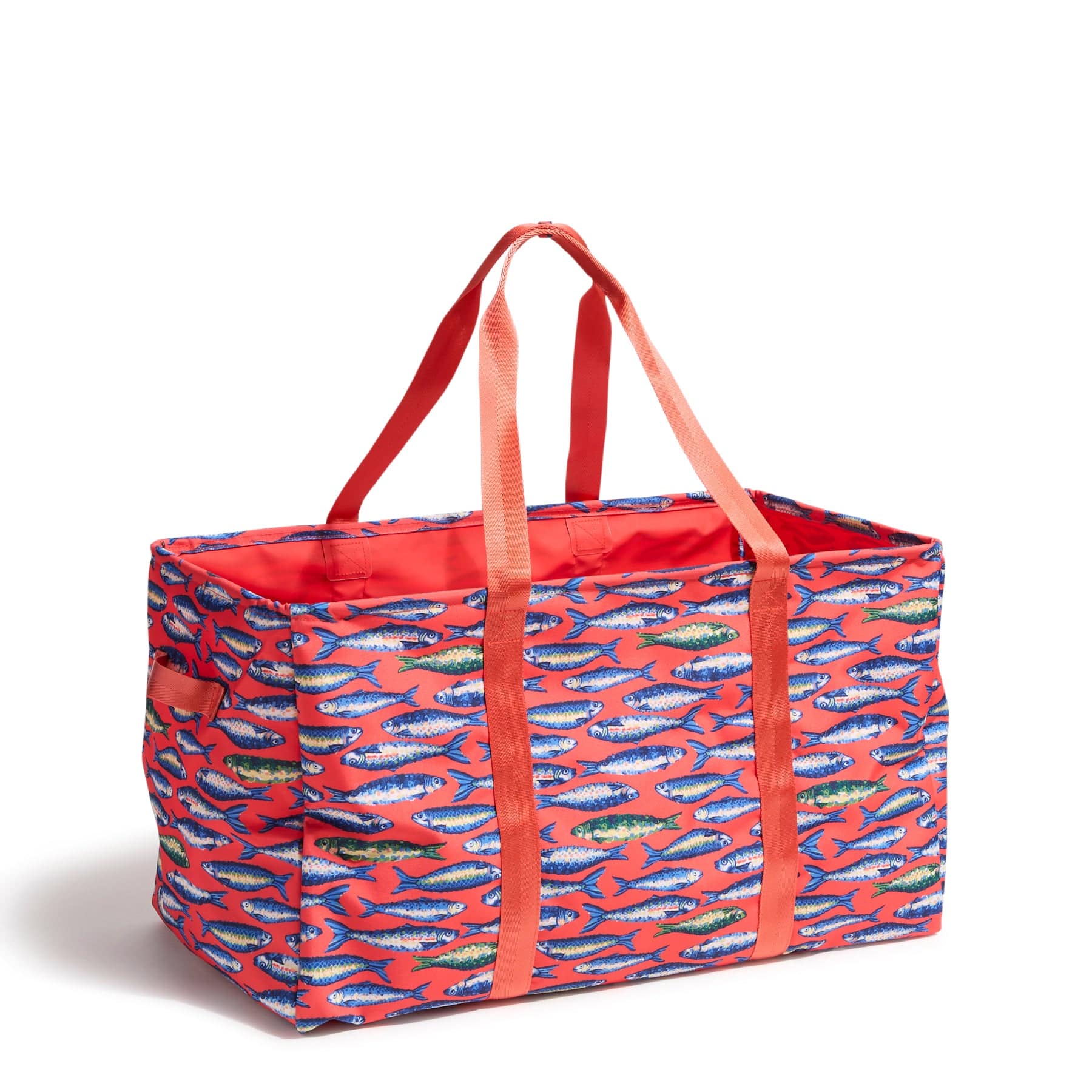 Outlet Large Car Tote-Fish Tale-Image 1-Vera Bradley