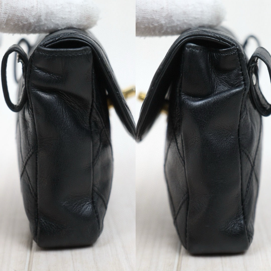 Good ( Rank AB)｜ CHANEL  Matrasse Lambskin Waist Bag ｜H25022412